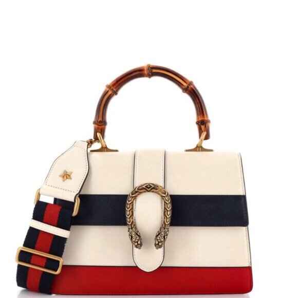 Gucci Handbags - Gucci Dionysus Bamboo Top Colorblock Bag